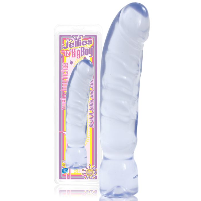 Gode de 29,5 cm (12 inch) Big Boy - Crystal Jellies main product photo