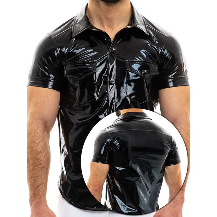 Chemise Viral Vinyl - Noir main product photo