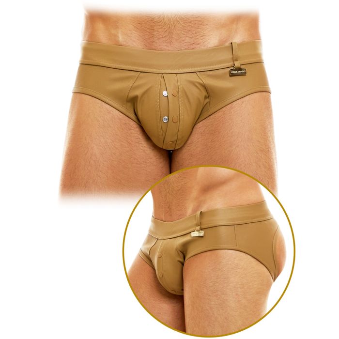 Jockstrap Bottomless Cuir Legacy - Camel main product photo