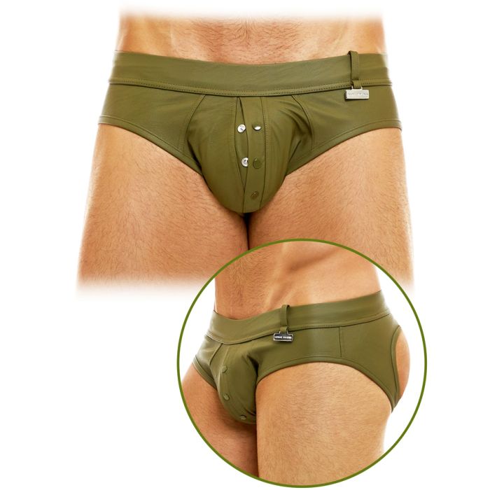 Jockstrap de Cuir Legacy - Kaki main product photo