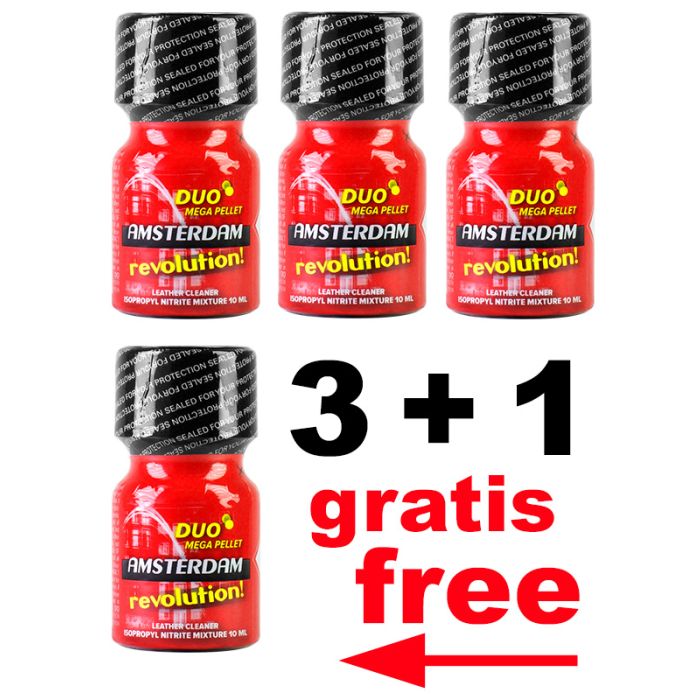 Poppers Amsterdam Revolution small 3+1 gratuit main product photo