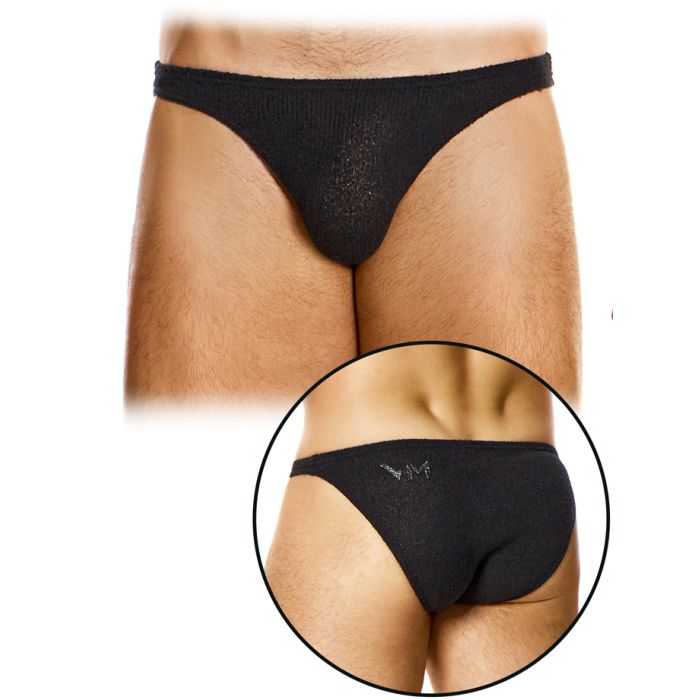 Slip Décolleté Purled - Noir main product photo