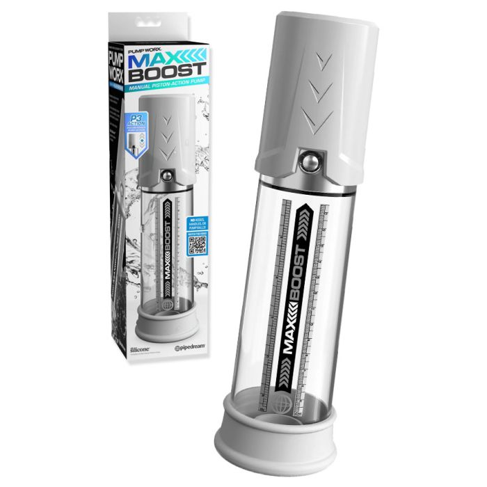 Pump Worx - Max Boost Manual Piston-Action Pump main product photo