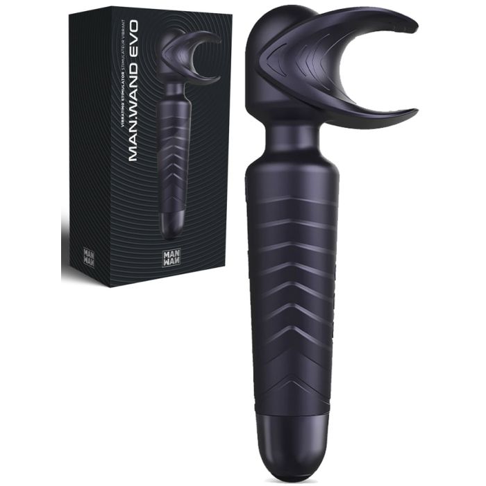Man.Wand Evo - Black Plum Vibrator main product photo