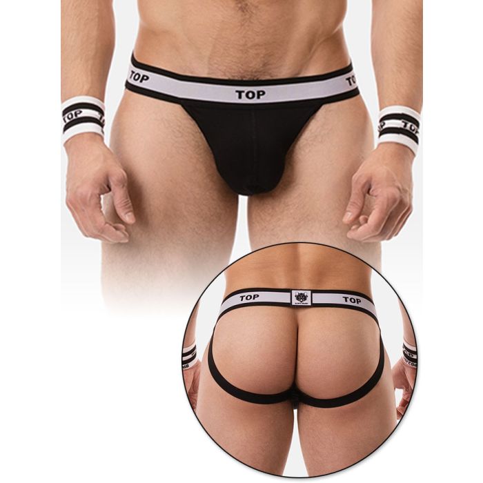 Jockstrap Top - black/white main product photo