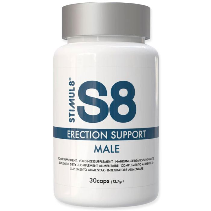 S8 Male Erection Support - 30 capsules main product photo