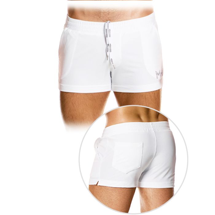 Diamonds Swim Shorts - Blanc main product photo