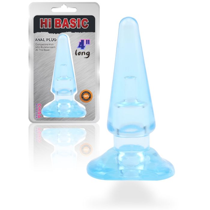 Plug anal bleu Sassy - Hi-Basic main product photo