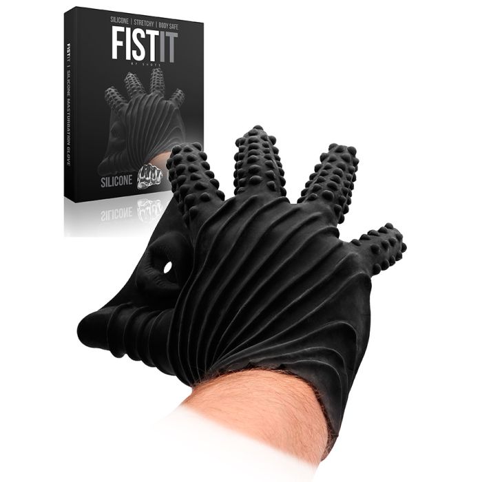 FISTIT Masturbation Glove - Gant noir main product photo