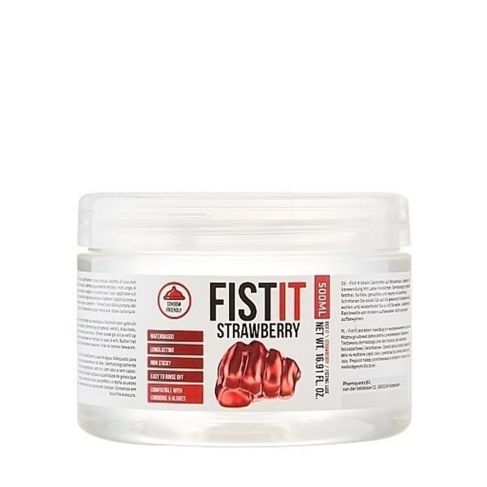 FISTIT Lubrifiant Strawberry Water Based 500 ml - Pot main product photo