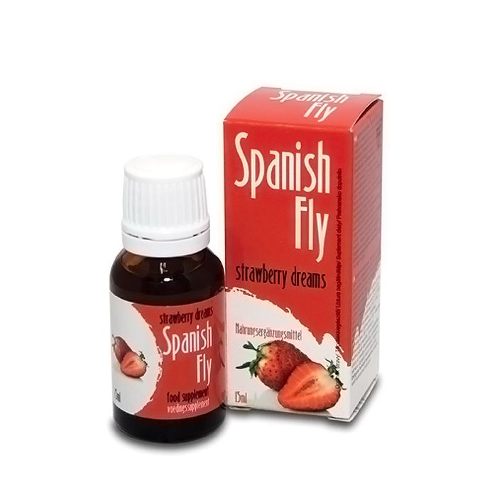 Complément alimentaire Spanish Fly Strawberry Dreams 15 ml main product photo