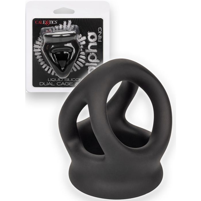 Alpha Liquid Silicone Dual Cage Ring main product photo