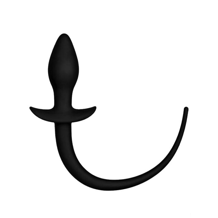 Puppy Dog - Silicone Tail Anal Plug - Noir main product photo