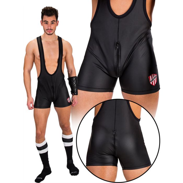 Body Singlet Dick - Noir main product photo
