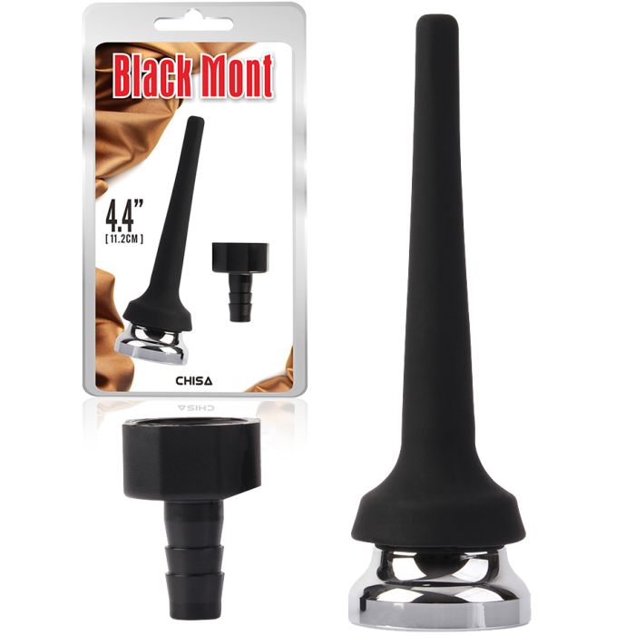 Black Mont - Tapered Silicone Enema Attachment main product photo