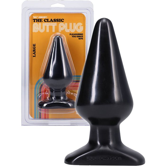 Plug anal noir Large - Doc Johnson main product photo