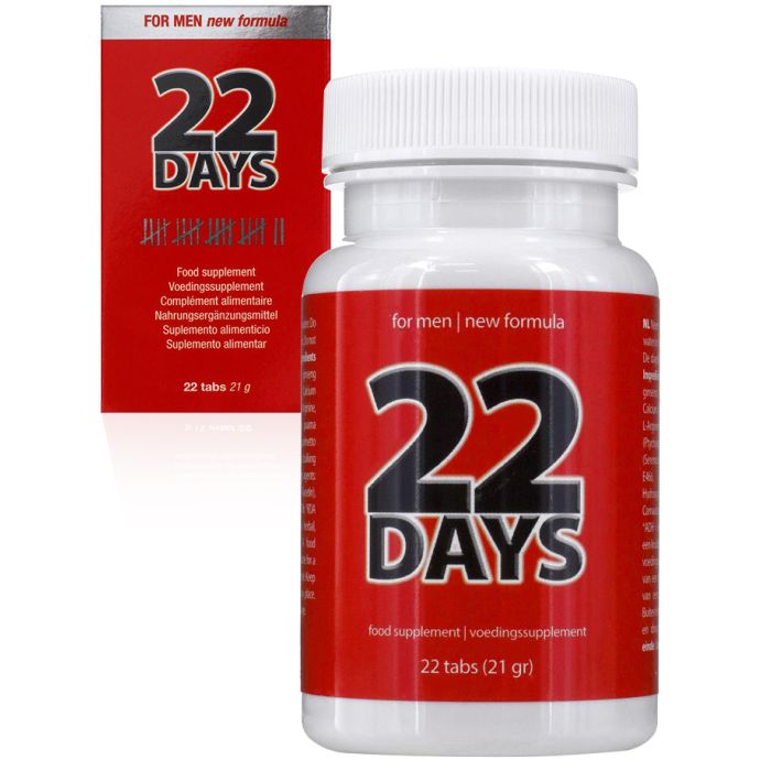 Complément alimentaire 22 Days 22 gélules main product photo