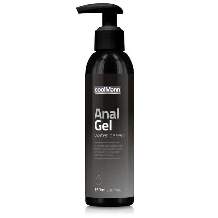 Lubrifiant anal à base d'eau - CoolMann 150 ml main product photo