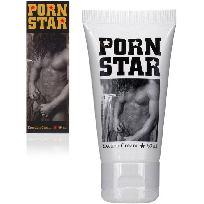 Crème stimulante Porn Star Erection Cream 50 ml main product photo