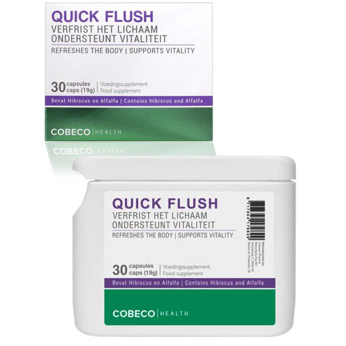 Complément alimentaire Quick Flush 30 comprimés main product photo
