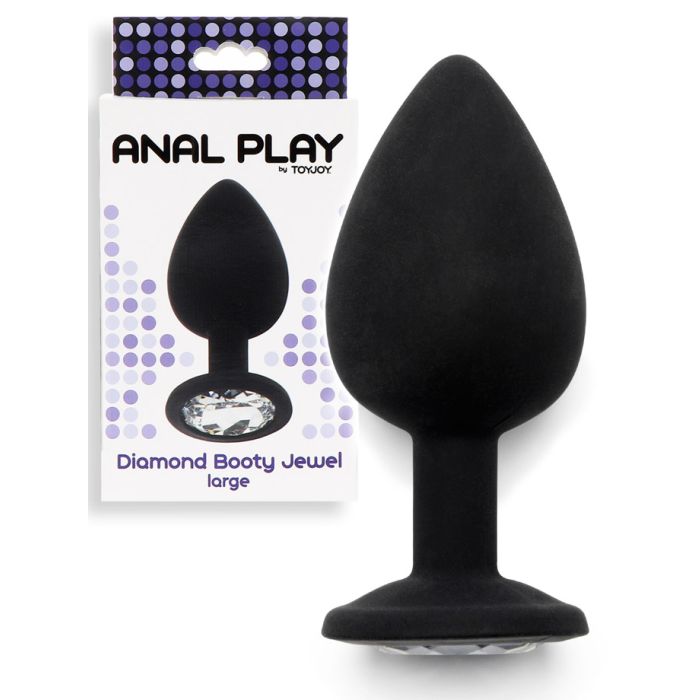 Diamond Booty Jewel Plug Large main product photo