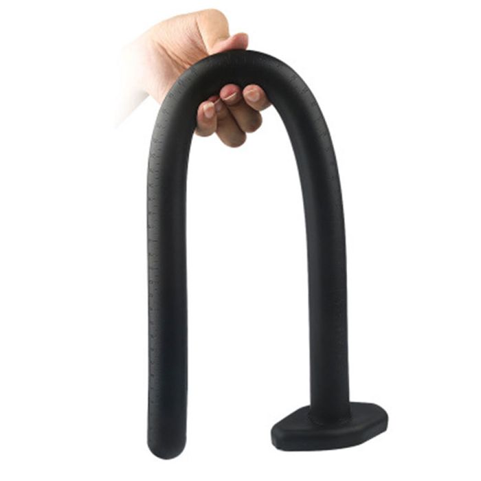 Extra Long Anal Stripe Plug main product photo