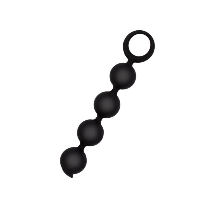 Short Silicone Anal Beads main product photo