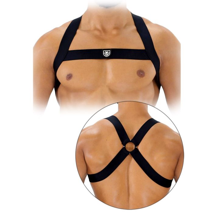 Harnais Fetish Elastic - Noir main product photo