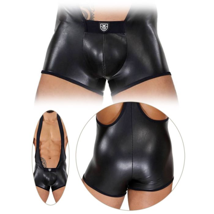 Singlet Fetish - Noir main product photo