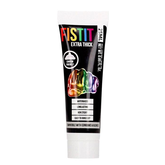 FISTIT Extra Thick Rainbow Water Based Lubricant 25 ml main product photo