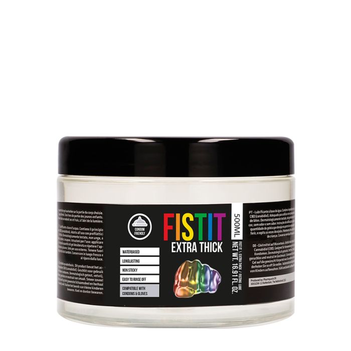 FISTIT Extra Thick Rainbow Water Based Lubricant 500 ml main product photo
