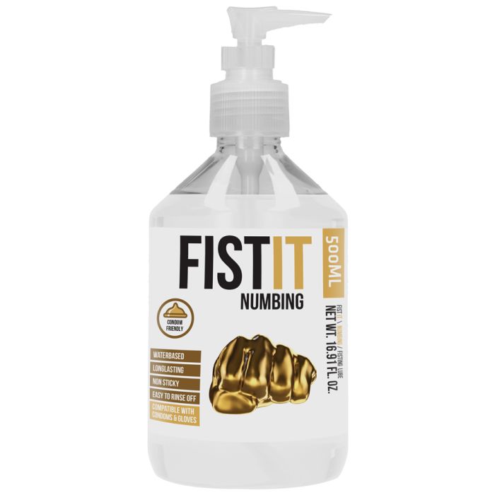 FISTIT Lubrifiant Numbing Water Based 500 ml - Pompe main product photo