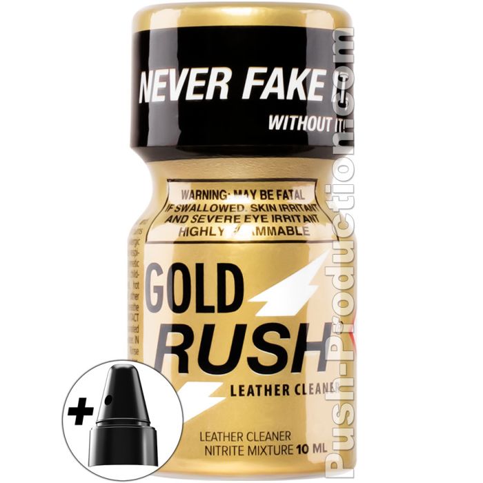 Poppers Gold Rush small + Adapter main product photo