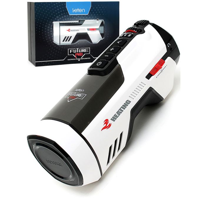 Leten - Future Pro Heating Masturbator - White main product photo
