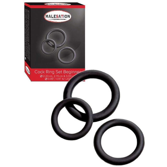 Malesation - Cock Ring Set Beginner main product photo