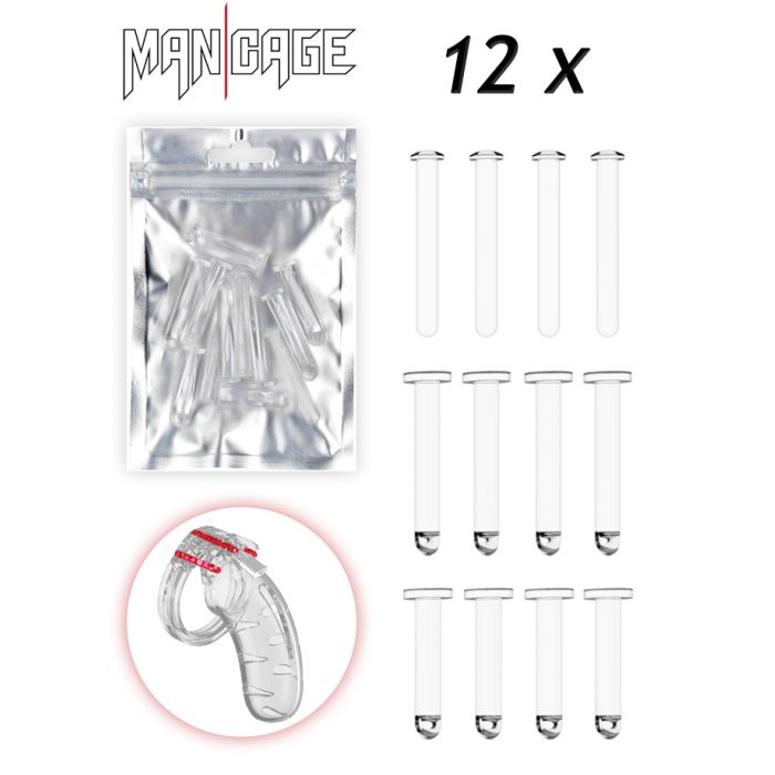 ManCage Spare Pin Set - Transparent main product photo