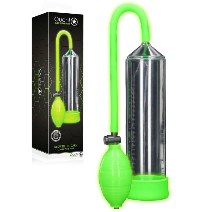 OUCH! Glow in the Dark - Classic Penis Pump main product photo