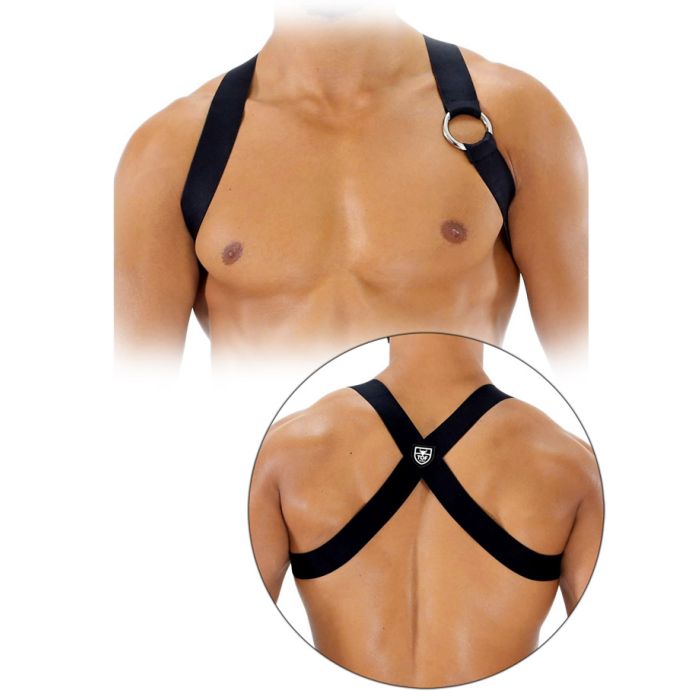 Harnais Party Boy Elastic - Noir main product photo
