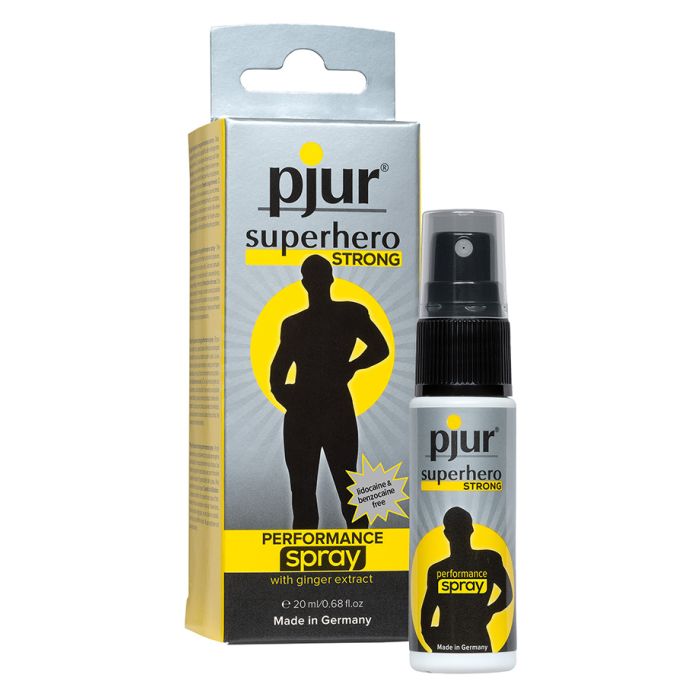 pjur Superhero Strong Performance Spray 20ml main product photo