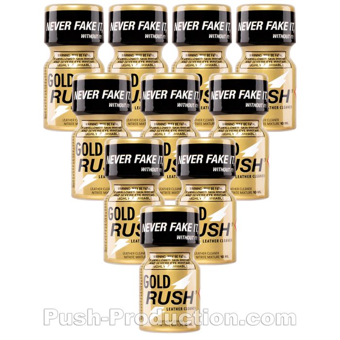 Poppers Gold Rush x10 main product photo