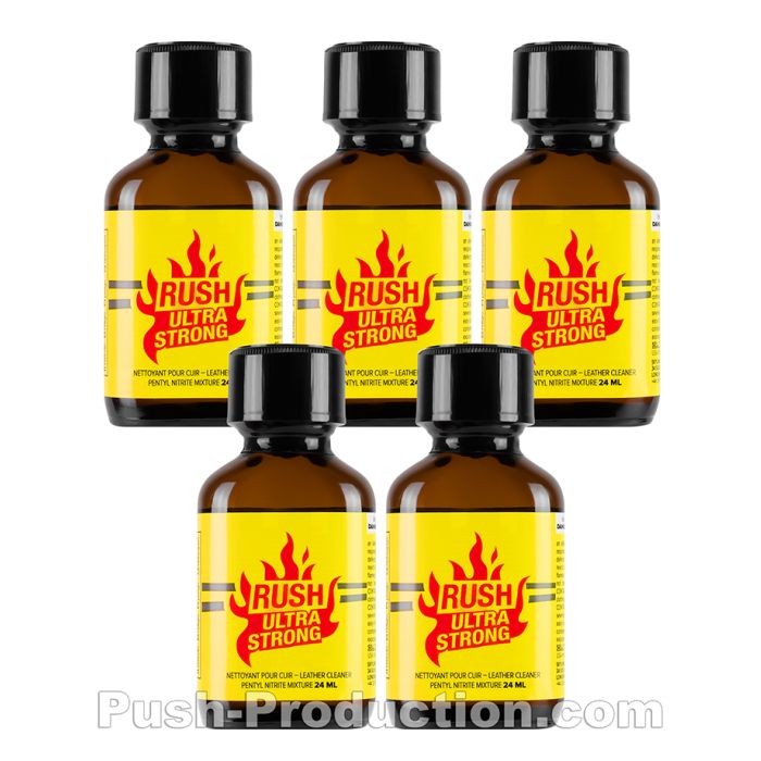 Poppers Rush Ultra Strong big x5 main product photo