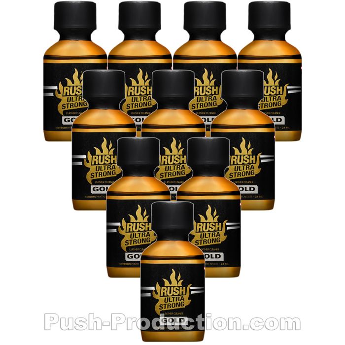 Pack Poppers Rush Ultra Strong Gold big x10 main product photo