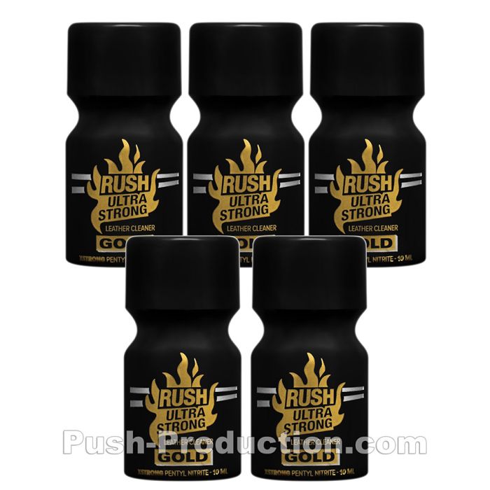 Pack Poppers Rush Ultra Strong Gold small x5 main product photo