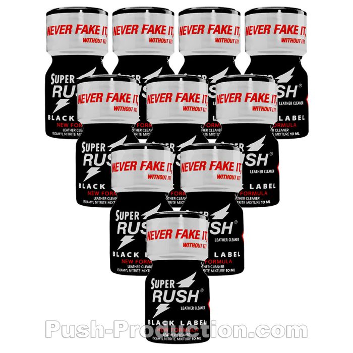 Poppers Super Rush Black Label small x10 main product photo