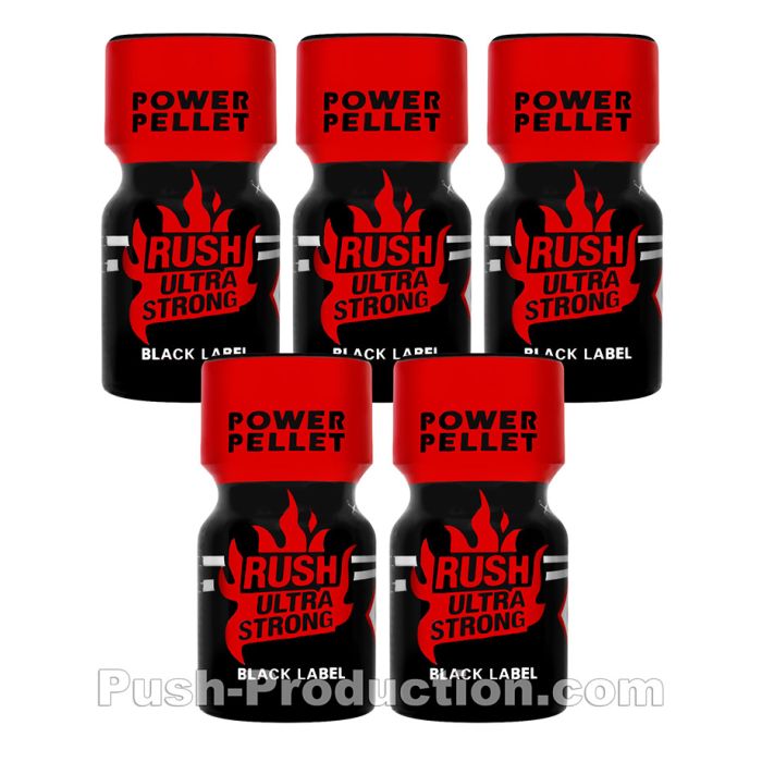Poppers Rush Ultra Strong Black Label small x5 main product photo