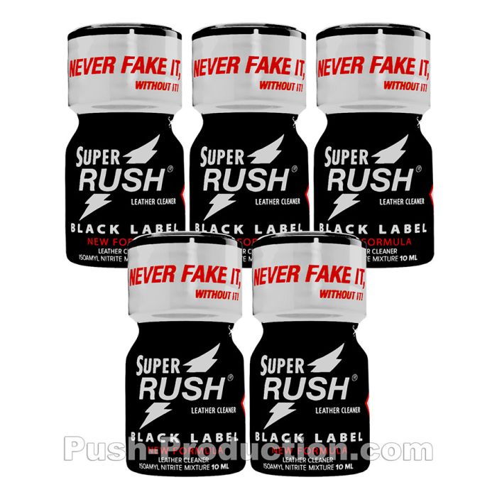 Poppers Super Rush Black Label small x5 main product photo