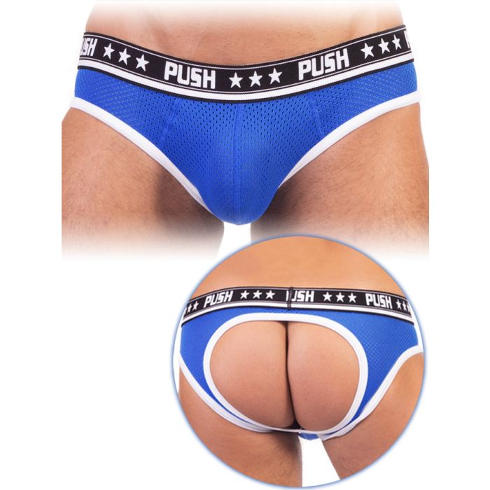 Push - Slip Premium Mesh Hole - Royal/blanc main product photo