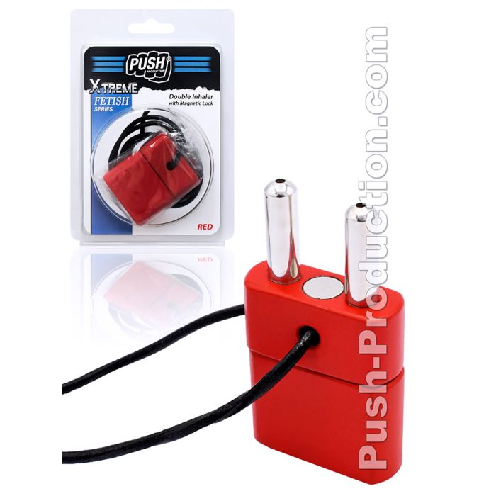 Push Xtreme Fetish - Double Inhalateur de poppers - Rouge main product photo