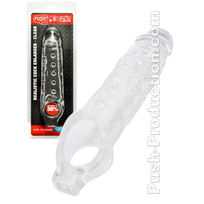 Push Monster - Realistic Cock Enlarger - Transparent main product photo