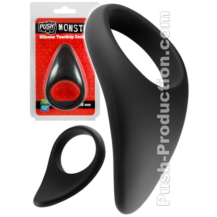 Push Monster - Teardrop Silicone Cockring main product photo